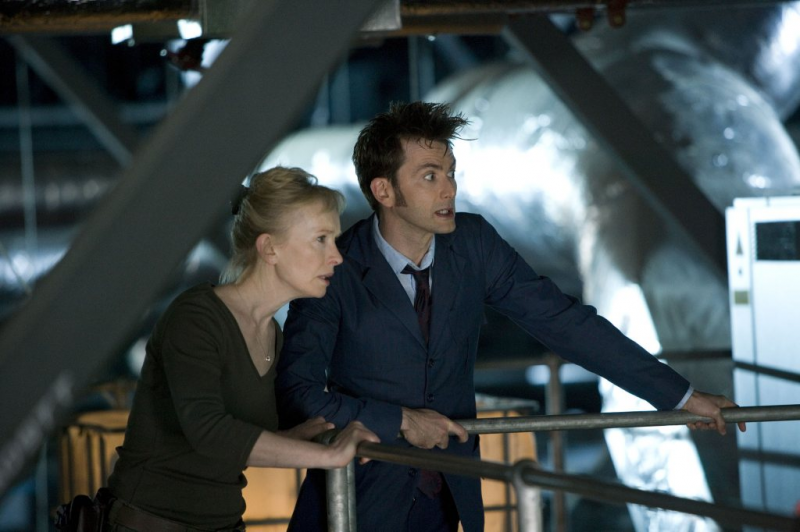 Illustration for article titled Doctor Who "Waters Of Mars" pics